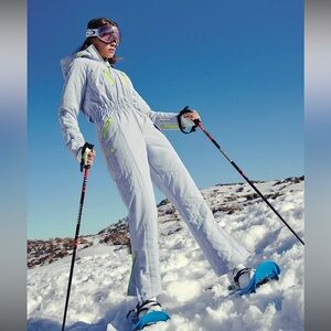 Free People All Prepped Ski Suit - Steel - XS